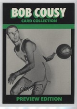 1992 Card Collection Preview Edition Bob Cousy (Not Serial #'d) #1 HOF 0q3