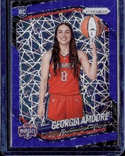 2025 Panini Prizm WNBA #140 Georgia Amoore Blue Velocity Prizms