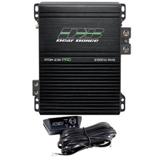 2500 Watt 1-Ohm Pro Ultra-Compact Car Audio Amplifier Atom Apocalypse Deaf Bonce