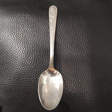 Vtg WM Rogers Silver Plated Souvenir Spoon John Tyler Navy Yard  10th President