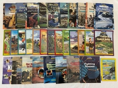 32 National Geographic Readers Science & Social Studies 3rd-5th Grade Homeschool