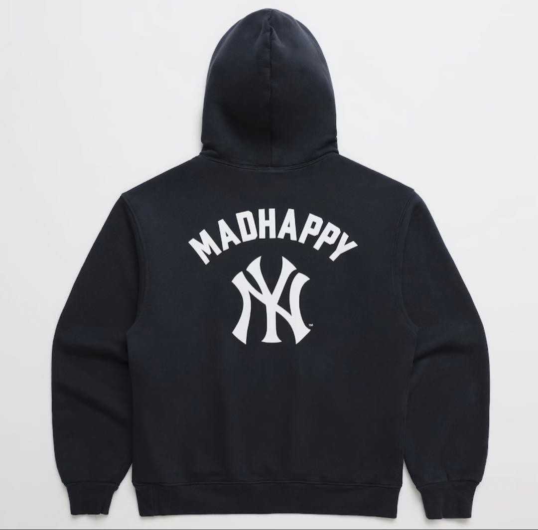 Madhappy Yankees Printed Hoodie Black L Size MLB | eBay