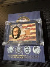2025 John Quincy Adams POTUS RARE 🔥 06/49 Authentic piece of  White House