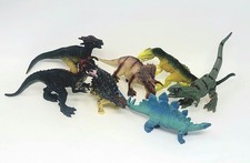 Set of 7 Plastic Realistic Dinosaur Figure Toys