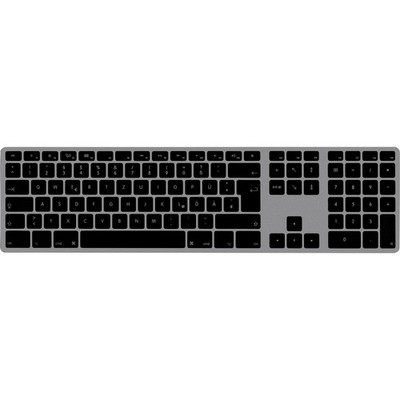 Matias FK418DCB-DE Wireless USB-C  Aluminum Keyboard for Mac Kabellos Tastatu...