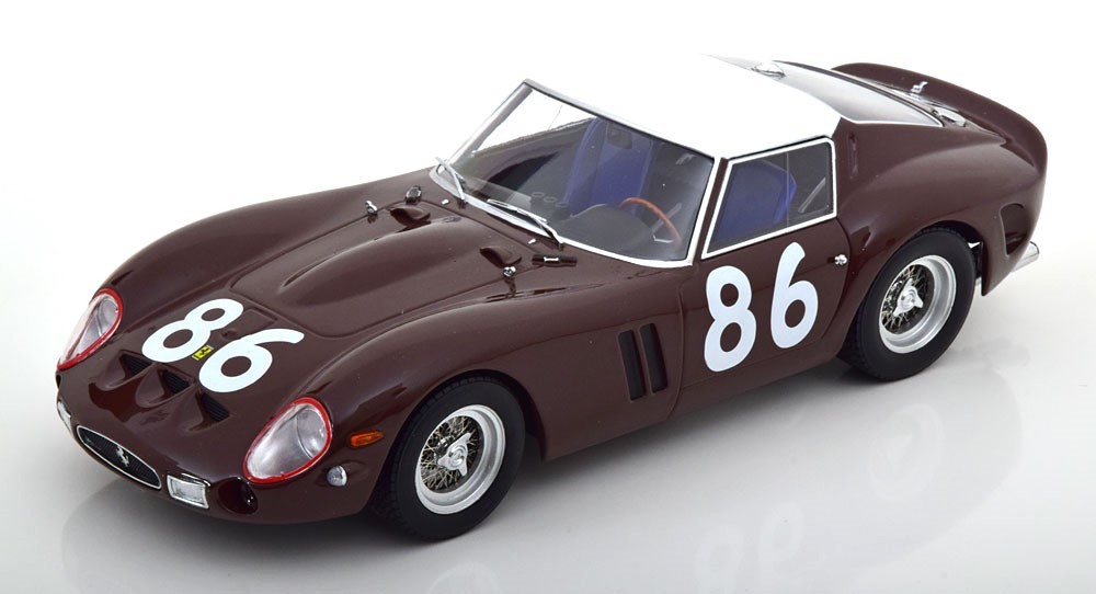 KK Scale 1:18 FERRARI 250 GTO #86 TARGA FLORIO 1962 die cast model