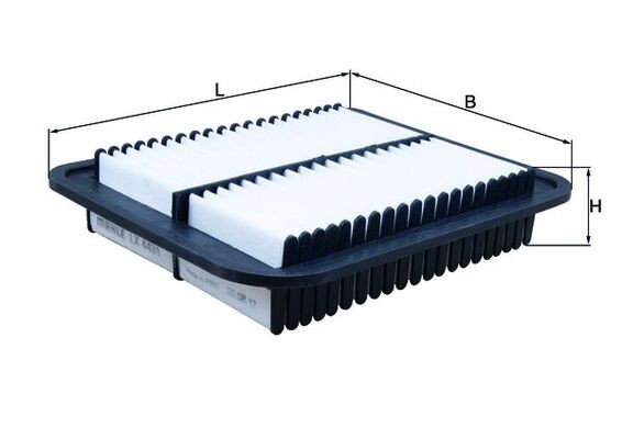 KNECHT LX 4431 Air Filter for CITROËN,MITSUBISHI,PEUGEOT