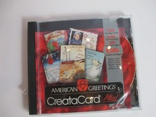 American Greetings 3 Creatacard Plus CD PC Software