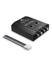 Four Channel RCA Line Output Converter with Adjustable Gain Remote Turn-On,...