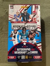 2025 FOTL NFL Rookies and Stars Factory Sealed Hobby Box First Off The Line