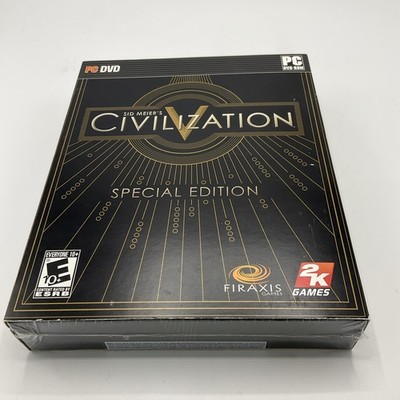 Sid Meier's Civilization special edition pc dvd-rom (new)2k games