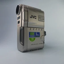 JVC GR-DVM828 Handheld MiniDV Camcorder Silver Tested