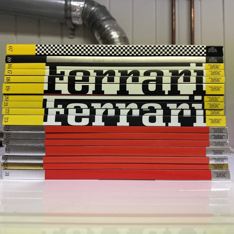 Ferrari The Official Magazine 17 Issues 07-31