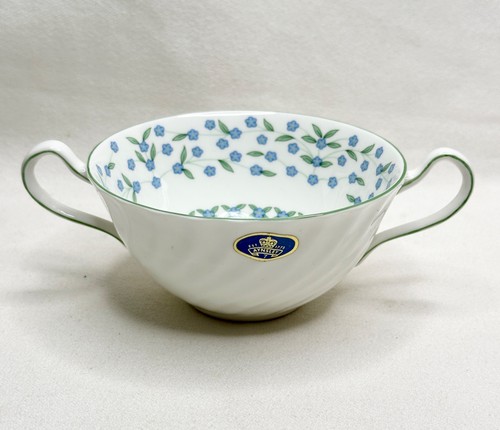 Aynsley "Forget Me Not" Cream Soup Cup Bone China NWL - Picture 2 of 7