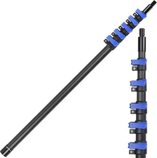 Carbon Fiber Extension Pole 4.7-24FT Telescoping Paint Roller Extendable Pole Li