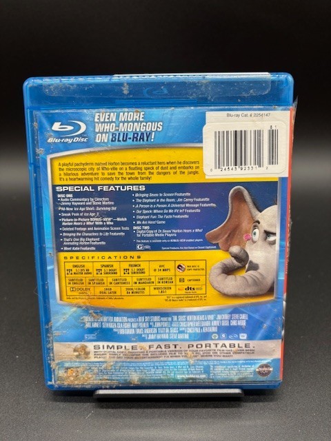 Dr. Seuss’ Horton Hears a Who! (Blu-ray, 2008) 24543541479| eBay