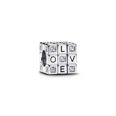 Pandora Moveable Toy Cube Charm Sterling silver 793672C01