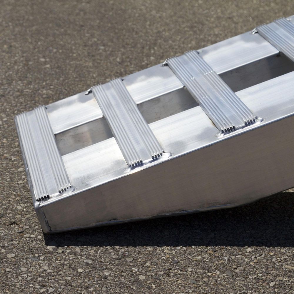 10' x 16" Skid Loader Pin-On Heavy Equipment Ramps 10000lb Axle 10-16-120-02-S