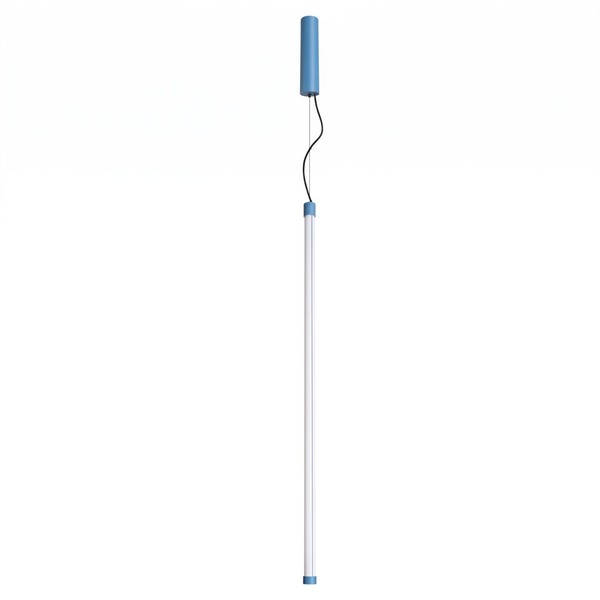LED Pendelleuchte Hellblau 4000 K Dimmbar Push-Dim Ø3 Cm HäNgelampe Esstisch-image