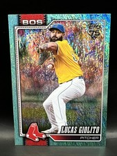 2026 Topps Series 1 Aqua Rainbow Foil SP Lucas Giolito Boston Red Sox