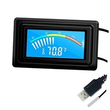 Digital Thermometer Temperature Gauge USB Power Supply with USB Interface