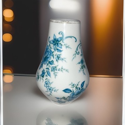 Antique PMR Bavaria Jaeger Germany Bud Vase 5.5 