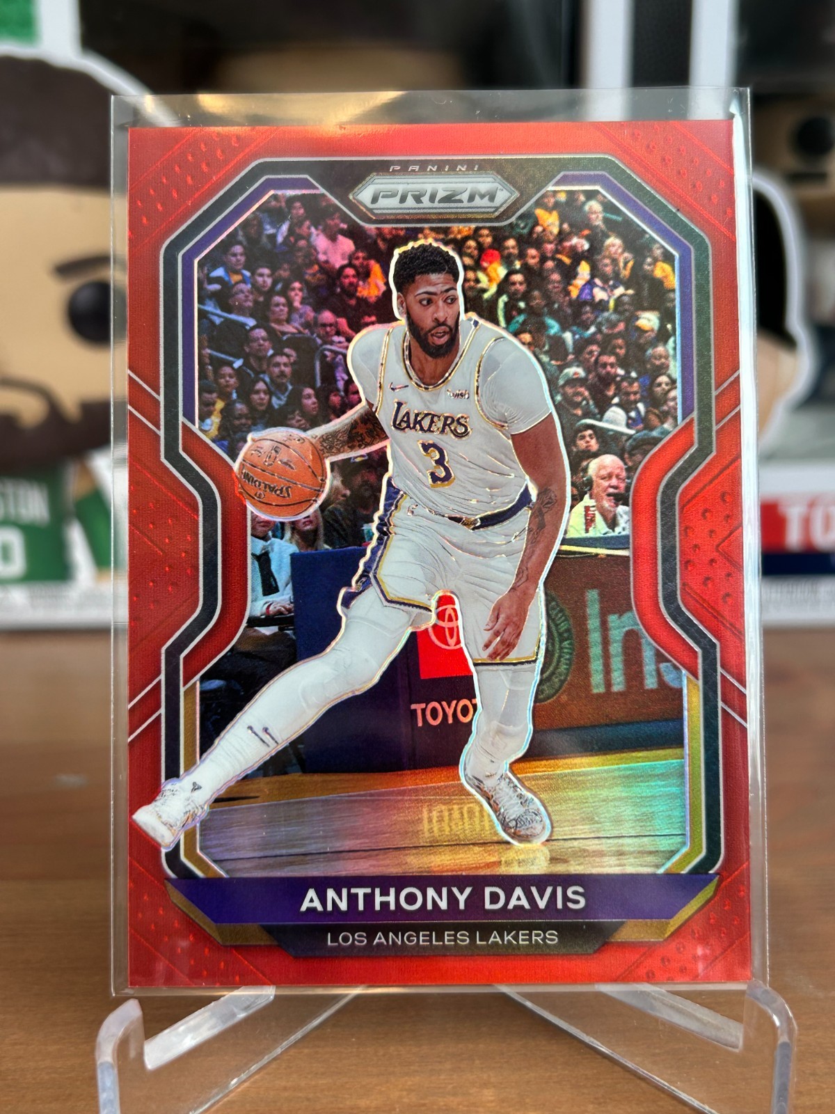 2020-21 Panini Prizm Red Prizm /299 Anthony Davis #109