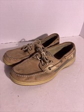 Sperry Top Sider Women's Boat Shoes Leather Tan 9M 9276619