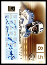 2002 Topps Reserve #RADM Derrick Mason Autographs
