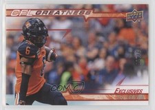 2023 Upper Deck CFL CFL Greatness Exclusives 23/100 TJ Lee #CG-TL 1py2