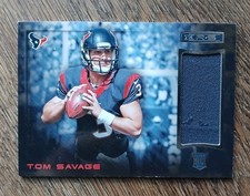 2014 Panini R&S NFL Tom Savage Rookie Jersey Patch #40 Houston Texans 