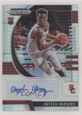2020-21 Panini Prizm Draft Picks Prospect Hyper Onyeka Okongwu #PA-OO Auto 0ui5