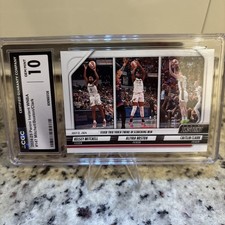 2024 PANINI FEVER WNBA #147 ALIYAH BOSTON/CAITLIN CLARK/KELSEY MITCHELL CGC 10