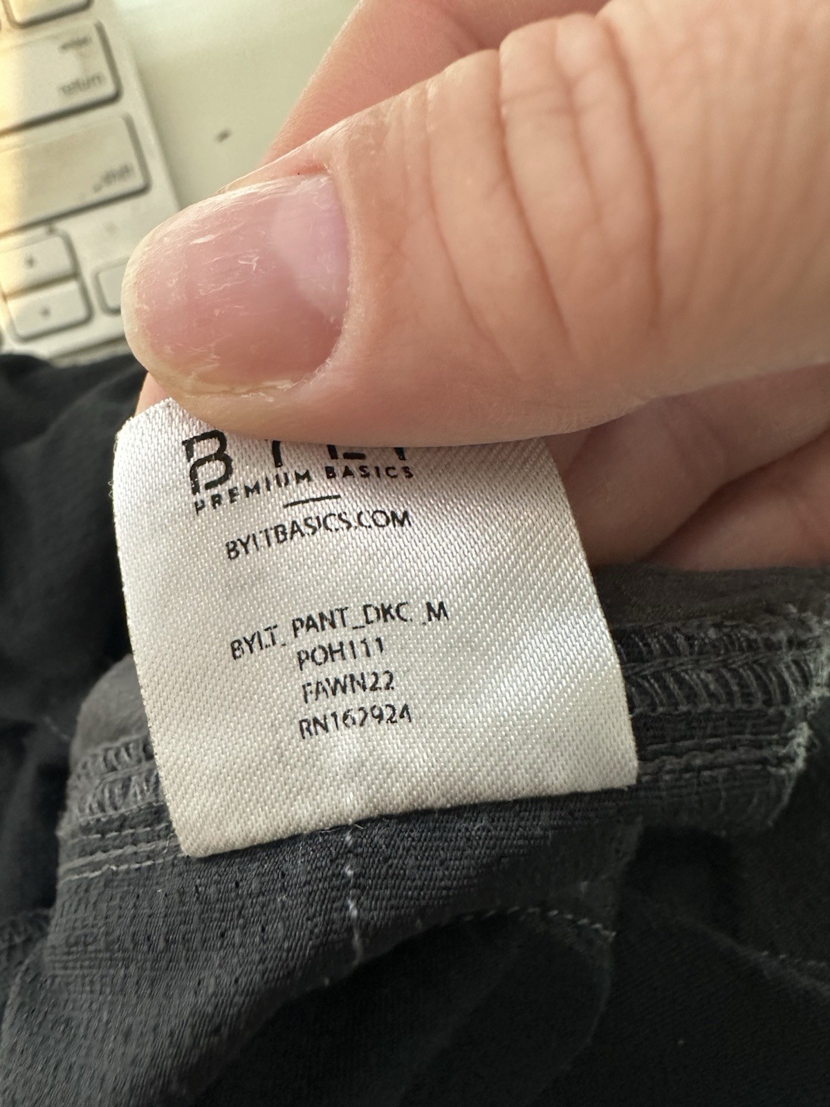 Bylt Men Medium Pull On Premium Basic Pants 30” I… - image 7