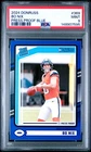 2024 Panini Donruss Bo Nix #369 Press Proof Blue PSA 9