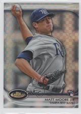 2012 Topps Finest X-Fractor Matt Moore #67 0l2