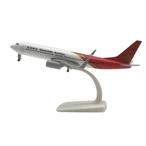 Shenzhen Airliner 20cm Diecast Alloy 1/350 Scale B737 Model Toy 20cm - Foto 3 di 8