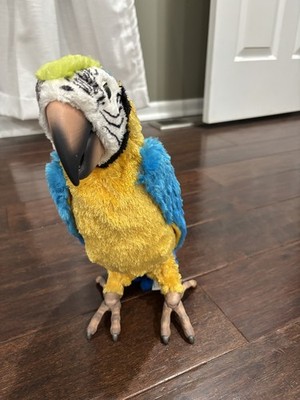 FurReal Friends Squawkers Mccaw Macaw Parrot Interactive Bird 2006 Tested/Works