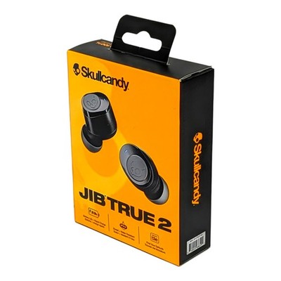 Skullcandy Jib True 2 Wireless In-Ear Headphones - True Black (S1JTW-P740)  