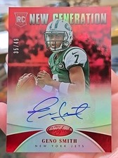 Geno Smith Signs Football Card and Autograph Deal with Panini America 20