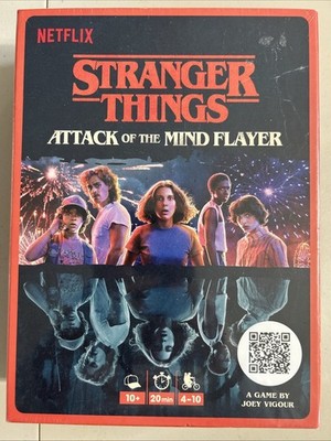 Netflix Stranger Things ATTACK OF THE MIND FLAYER Cards Game NEW