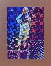 2021-22 Panini NBA Hoops LeBron James City Edition ASIA T-Mall Hyper Red #81/99