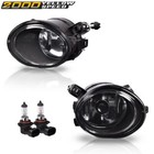 Fit For 01-05 BMW E46 3 Series M3 / 00-03 M5 Bumper Fog Lights W/ Bulbs Pair