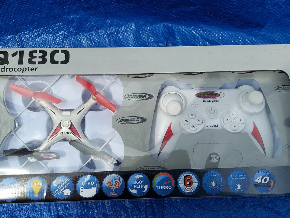 Cuadricóptero Jamara Q180 422030 Alemania Nuevo en caja Foto 2 de 4