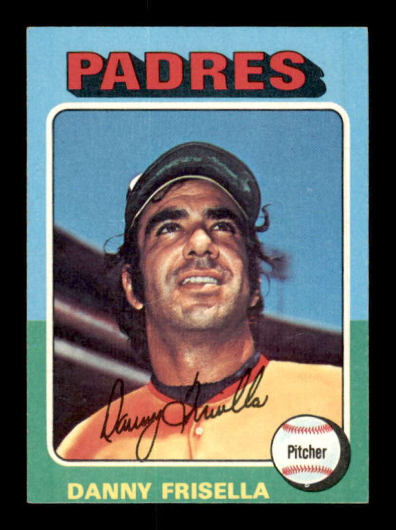 1975 Topps #343 Danny Frisella EX/EX+ Padres 219223