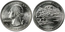 2014-D Great Sand Dunes Colorado NP ATB 25C Unc Quarter Denver mint NPD24
