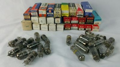 Vintage Radio TV Vacuum Electron Tube 12K7G 2X2A 7L7 1Q5GT 1AX2 7AD7 3BC5 7A5