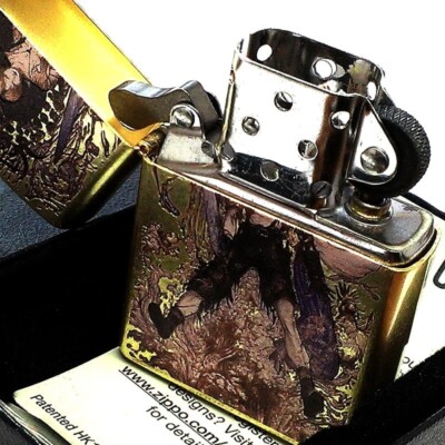 Zippo Final Fantasy 10 X Tidus Water Warrior Yoshitaka Amano