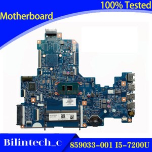FOR HP Notebook 17-X 17T-X100 Motherboard 859033-001 I5-7200U DDR4 859033-601 #W