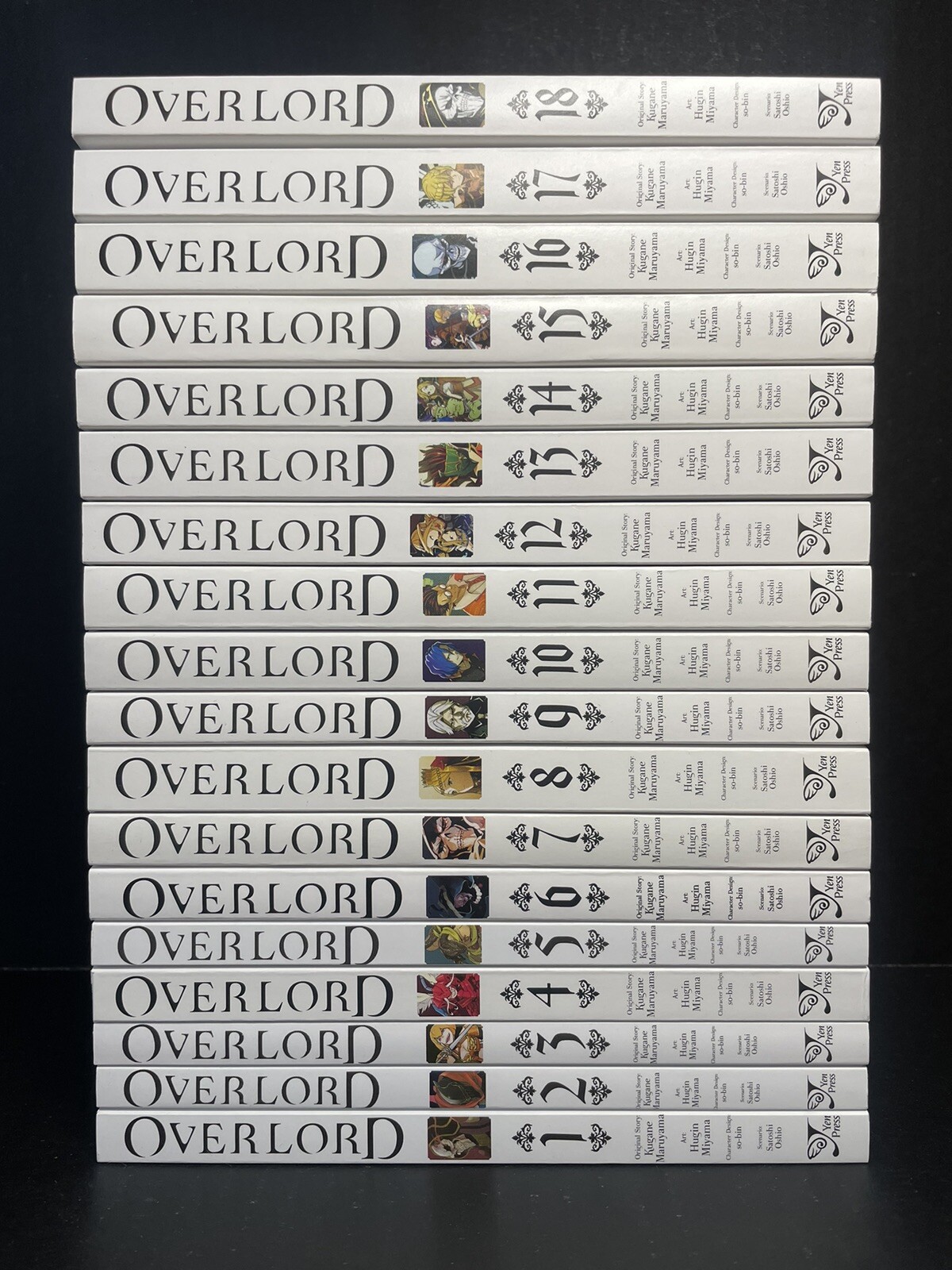 Overlord Manga Volumes 1-18 Brand New Yen Press English | eBay